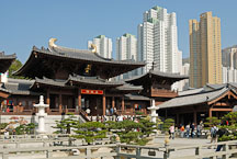 Chi Lin Nunnery. Hong Kong. - Photo #15887