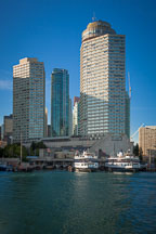Ferry terminal at Queen's Quay. Toronto, Canada. - Photo #33087