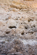 Remains of Castle A at Montezuma Castle National Monument. Arizona, USA. - Photo #17588