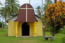 Church. Tortuguero Village, Costa Rica. - Photo #14009