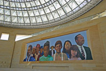 City of Dreams by Richard Wyatt. Union station. Los Angeles, California, USA. - Photo #6492