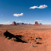 View from Artist's point. Monument Valley, Arizona. - Photo #22096